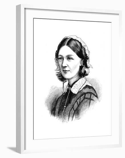 Florence Nightingale, 1870-null-Framed Giclee Print