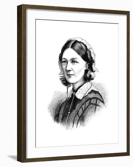 Florence Nightingale, 1870-null-Framed Giclee Print