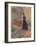 Florence Nightingale at Scutari in the Crimea, Checking on Patients During the Night-null-Framed Photographic Print