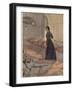 Florence Nightingale at Scutari in the Crimea, Checking on Patients During the Night-null-Framed Photographic Print