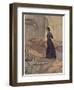Florence Nightingale at Scutari in the Crimea, Checking on Patients During the Night-null-Framed Photographic Print