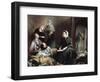 Florence Nightingale, British Nurse and Hospital Reformer, at Scutari Hospital, Turkey, 1855-Henry Barraud-Framed Giclee Print