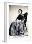 Florence Nightingale, English Nurse and Hospital Reformer, 1854-null-Framed Giclee Print