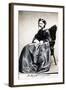 Florence Nightingale, English Nurse and Hospital Reformer, 1854-null-Framed Giclee Print