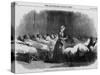 Florence Nightingale, English Nurse and Hospital Reformer, 1855-null-Stretched Canvas