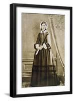 Florence Nightingale, English Nurse and Hospital Reformer, C1850S-null-Framed Giclee Print