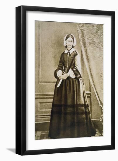 Florence Nightingale, English Nurse and Hospital Reformer, C1850S-null-Framed Giclee Print