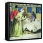 Florence Nightingale from "Peeps into the Past," Published circa 1900-Trelleek-Framed Stretched Canvas