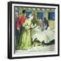 Florence Nightingale from "Peeps into the Past," Published circa 1900-Trelleek-Framed Giclee Print