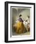 Florence Nightingale in Scutari, Florence Nightingale Attends a Patient-null-Framed Art Print