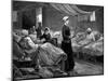 Florence Nightingale in the Barrack Hospital at Scutari, C1880-null-Mounted Giclee Print
