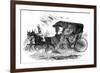 Florence Nightingale's Carriage at the Seat of War-null-Framed Art Print