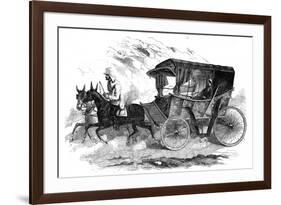 Florence Nightingale's Carriage at the Seat of War-null-Framed Premium Giclee Print