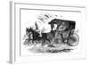 Florence Nightingale's Carriage at the Seat of War-null-Framed Art Print