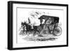 Florence Nightingale's Carriage at the Seat of War-null-Framed Art Print