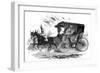 Florence Nightingale's Carriage at the Seat of War-null-Framed Art Print