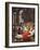 Florence Nightingale. The Lady with the Lamp, Visiting the Sick Soldiers in Hospital-Peter Jackson-Framed Giclee Print