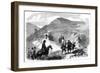 Florence Nightingale Visiting the Hut Hospitals at Balaclava, 1855-null-Framed Giclee Print