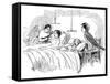 Florence Nightingale Watching a Nurse at Work, 1854-null-Framed Stretched Canvas