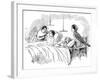 Florence Nightingale Watching a Nurse at Work, 1854-null-Framed Giclee Print