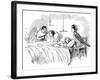 Florence Nightingale Watching a Nurse at Work, 1854-null-Framed Giclee Print