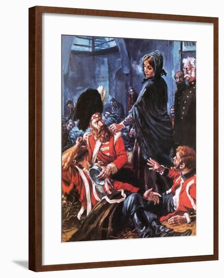 Florence Nightingale-C.l. Doughty-Framed Giclee Print