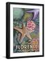 Florence, Oregon - Tidepool-Lantern Press-Framed Art Print