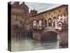 Florence, Ponte Vecchio-RC Goff-Stretched Canvas