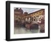 Florence, Ponte Vecchio-RC Goff-Framed Photographic Print