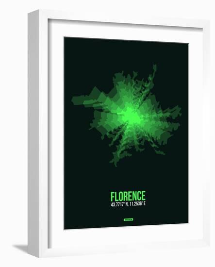 Florence Radiant Map 3-NaxArt-Framed Art Print