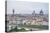 Florence's as Seen from Piazzale Michelangelo, Italy-Anibal Trejo-Stretched Canvas
