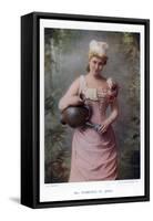 Florence St John, English Actress and Singer, 1901-W&d Downey-Framed Stretched Canvas