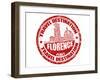 Florence Stamp-radubalint-Framed Art Print