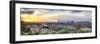 Florence Sunset Panorama, Tuscany, Italy-George Oze-Framed Photographic Print