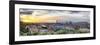 Florence Sunset Panorama, Tuscany, Italy-George Oze-Framed Photographic Print