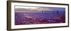 Florence Sunset-Derek Harris-Framed Giclee Print