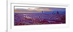 Florence Sunset-Derek Harris-Framed Giclee Print