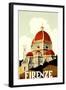 Florence Travel Poster, C.1930-null-Framed Giclee Print