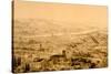 Florence, View from Above Bellosguardo-Alfred Guesdon-Stretched Canvas