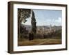 Florence, View from the Boboli Gardens, 1835-1840-Jean-Baptiste-Camille Corot-Framed Giclee Print