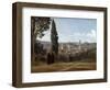 Florence, View from the Boboli Gardens, 1835-1840-Jean-Baptiste-Camille Corot-Framed Giclee Print