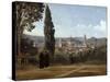 Florence, View from the Boboli Gardens, 1835-1840-Jean-Baptiste-Camille Corot-Stretched Canvas