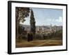 Florence, View from the Boboli Gardens, 1835-1840-Jean-Baptiste-Camille Corot-Framed Giclee Print