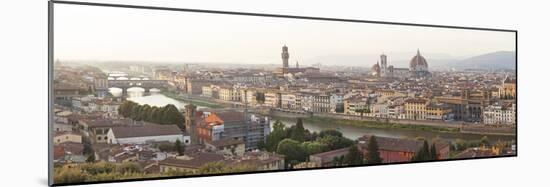 Florence View I-Peter Adams-Mounted Giclee Print