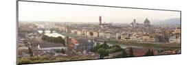 Florence View I-Peter Adams-Mounted Giclee Print