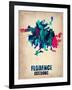 Florence Watercolor Poster-NaxArt-Framed Art Print