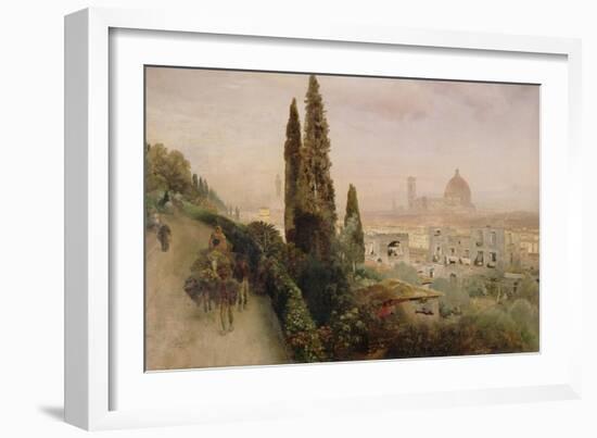 Florence-Carl Frederic Aagaard-Framed Giclee Print