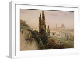 Florence-Carl Frederic Aagaard-Framed Giclee Print