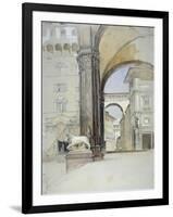 Florence-John Frederick Lewis-Framed Giclee Print