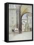 Florence-John Frederick Lewis-Framed Stretched Canvas